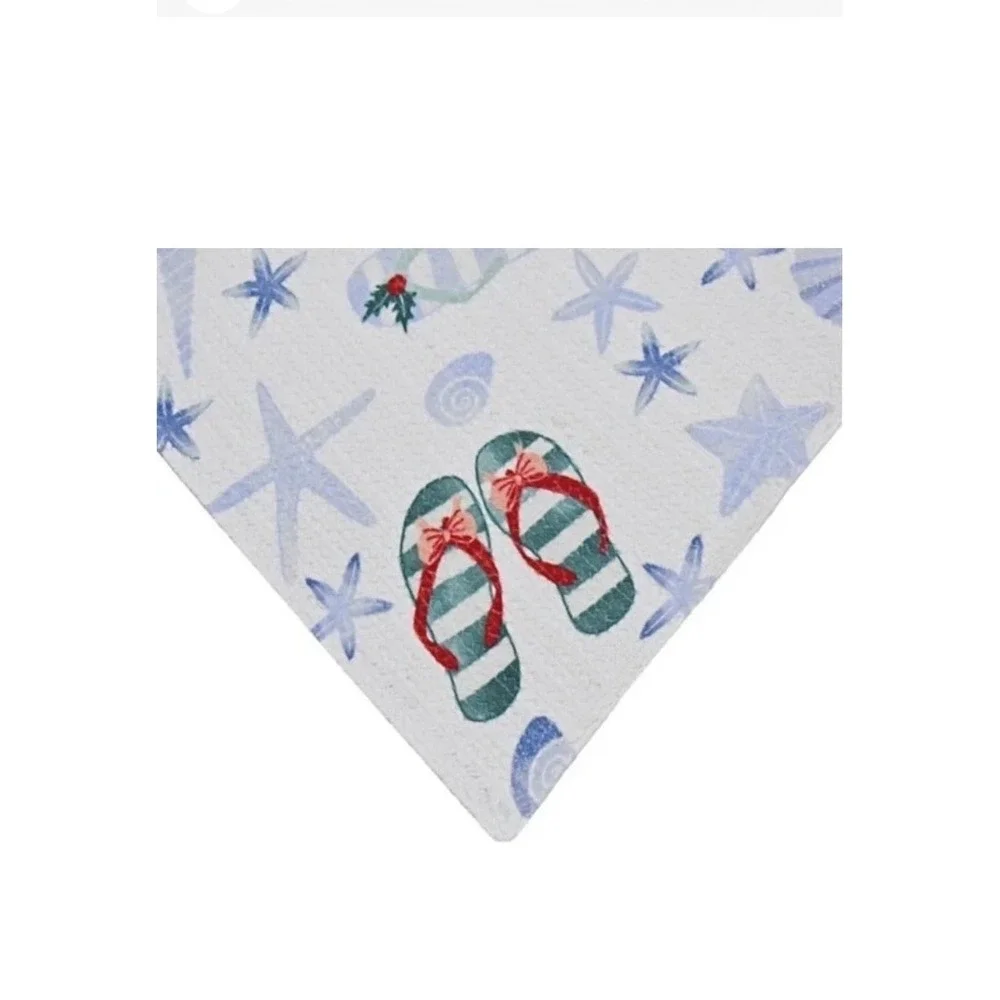 St Nicholas Square Ocean Beach Theme Holiday Table Runner 